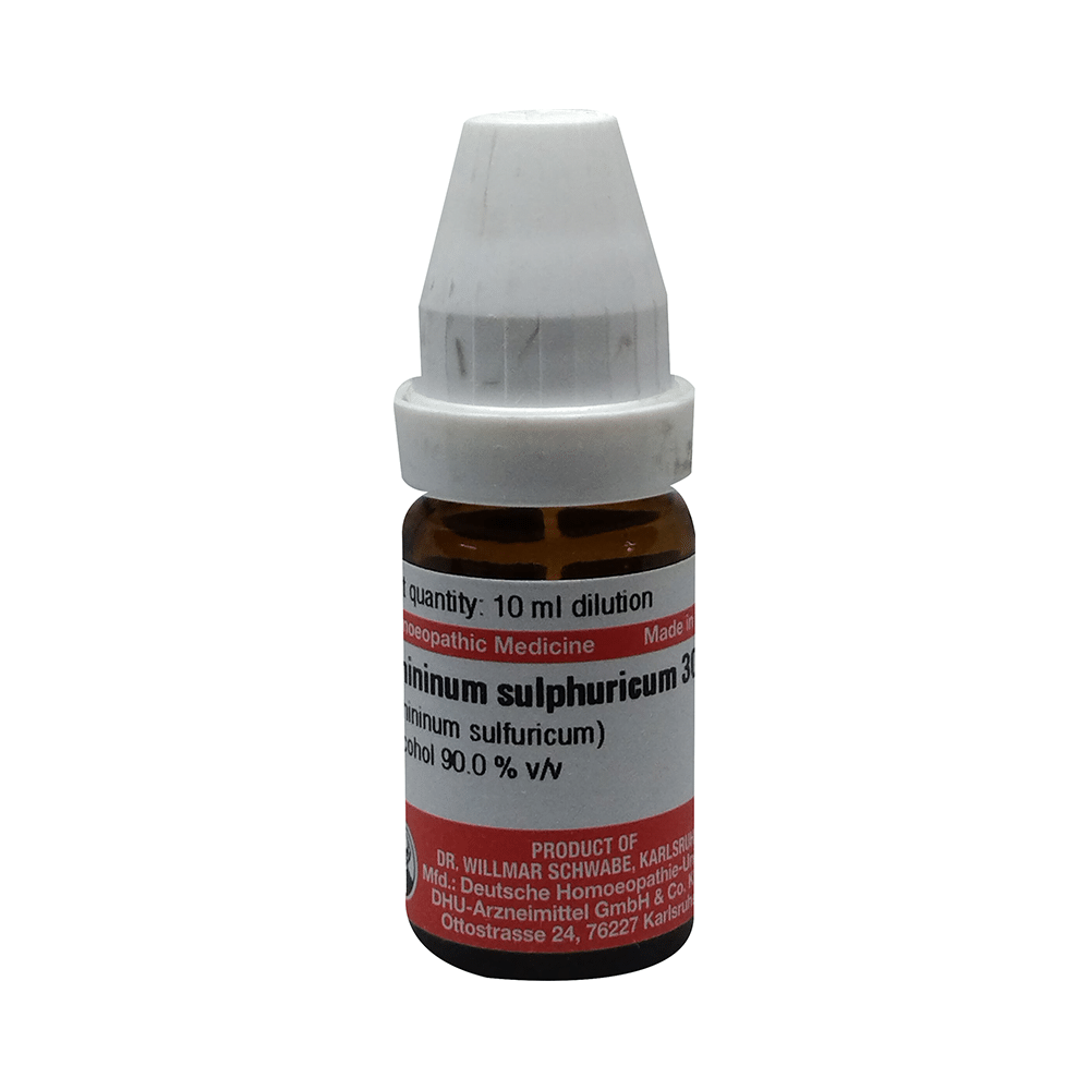 Dr Willmar Schwabe Germany Chininum Sulphuricum Dilution 30 - Image 1