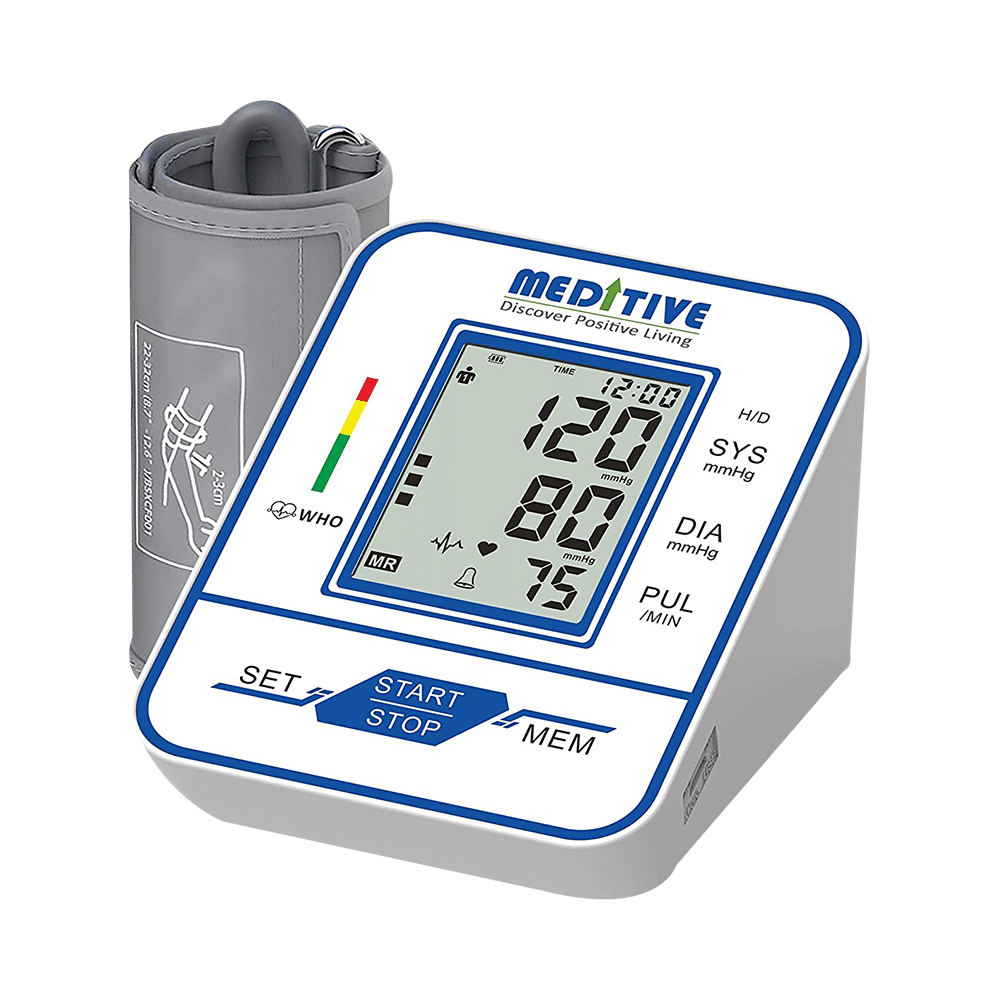 Meditive MBP 07 Fully Automatic Blood Pressure Monitor