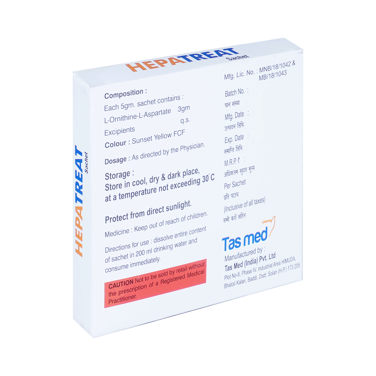 Hepatreat Sachet Orange - Image 3