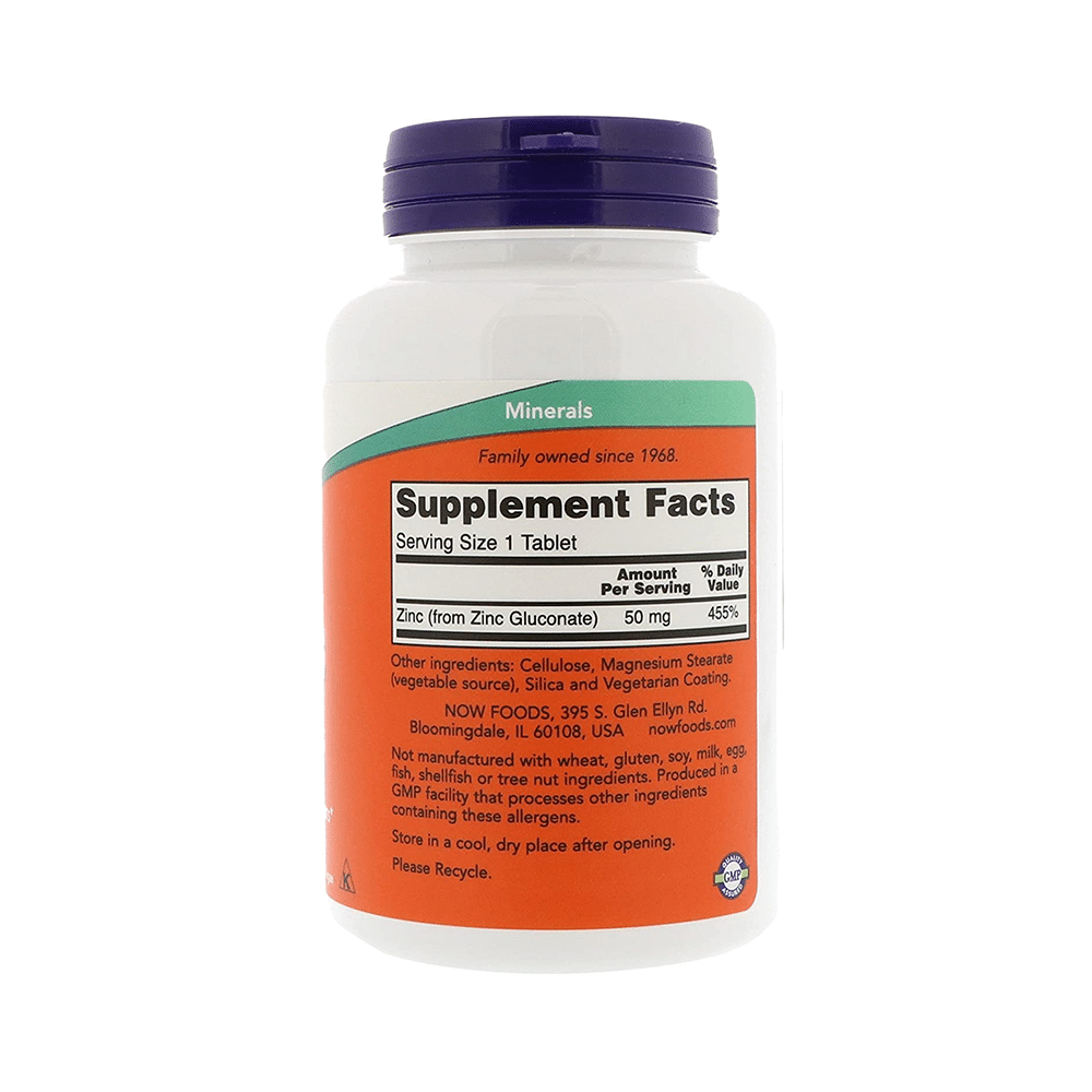 Now Zinc 50mg Tablet - Image 2