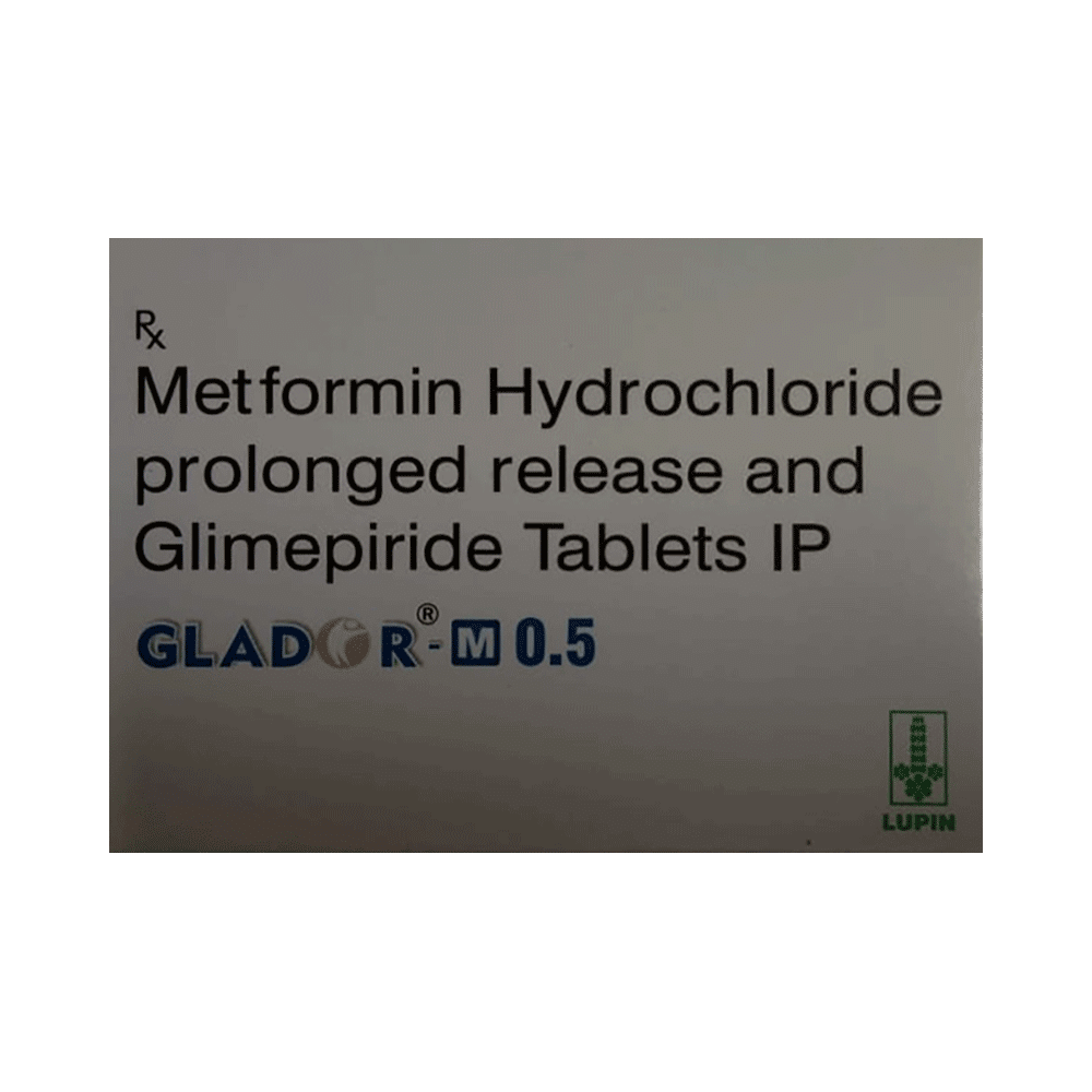 Glador-M 0.5 Tablet PR - Image 1