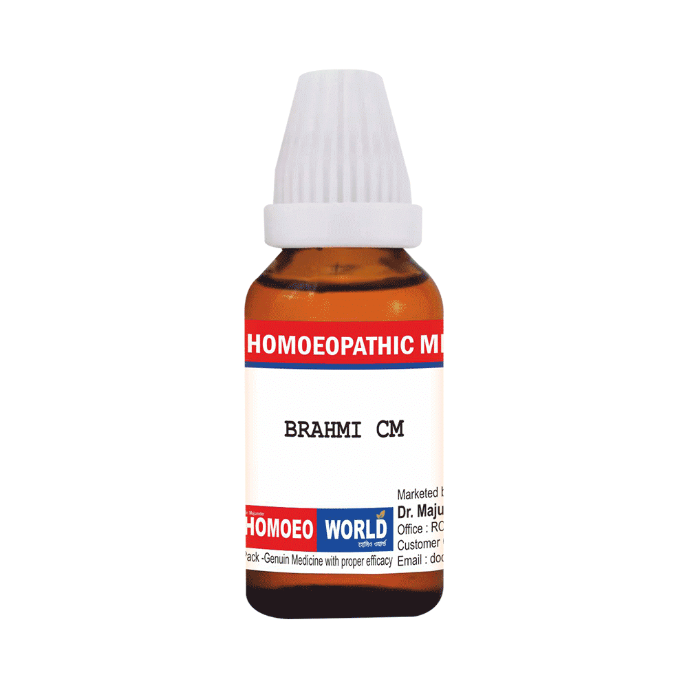 Dr. Majumder Homeo World Brahmi Dilution (30 ml Each) CM