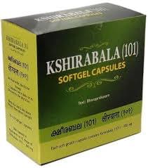 Vaidyaratnam Ksheerabala 101 Soft Gel Capsule