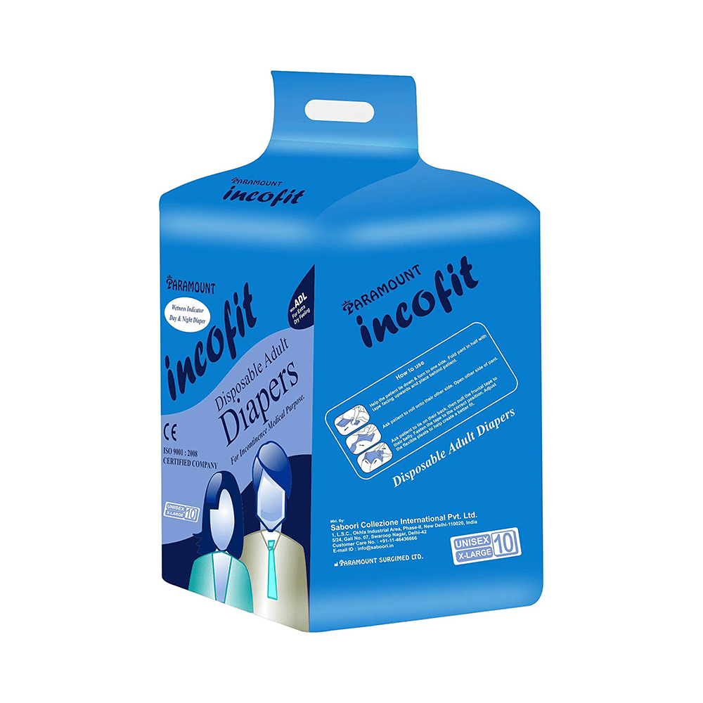 Paramount Incofit Disposable Adult Diaper XL - Image 2