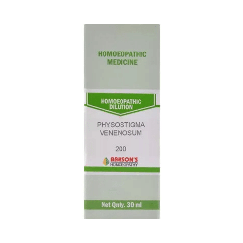 Bakson's Homeopathy Physostigma Venenosum Dilution 200 - Image 1