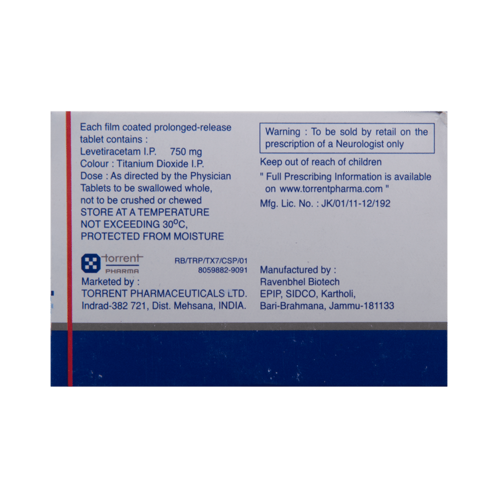 Torleva XR 750 Tablet - Image 3