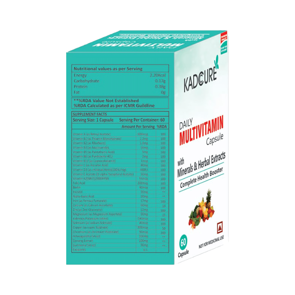 Kadcure Daily Multivitamin Capsule - Image 2