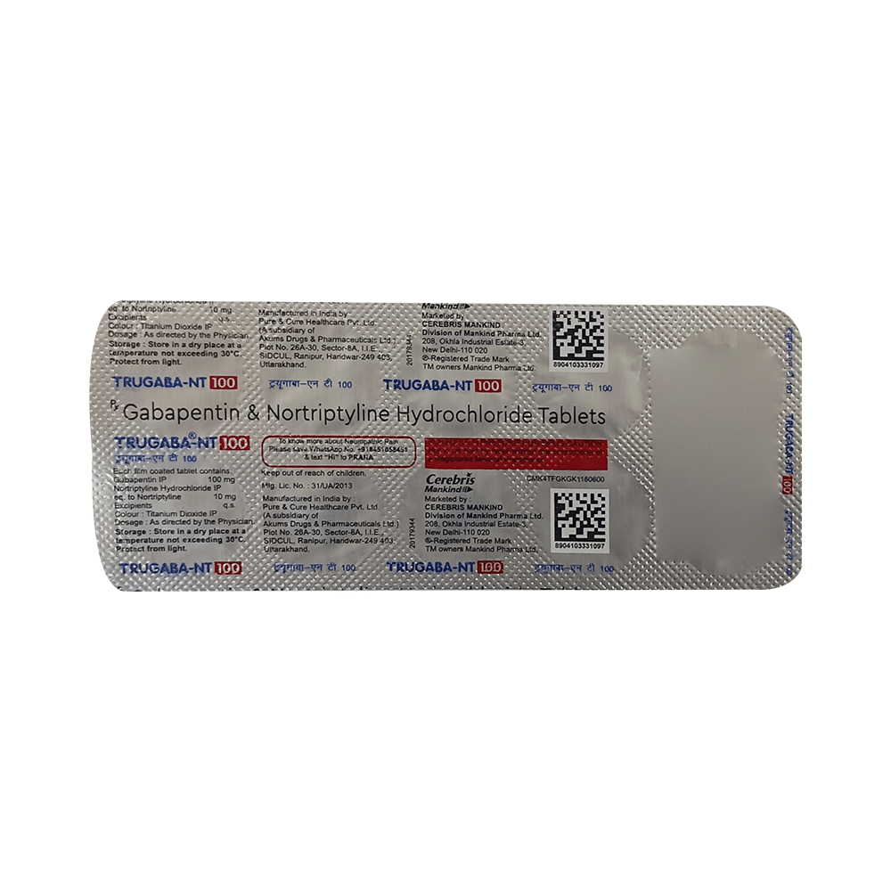 Trugaba-NT 100 Tablet - Image 3