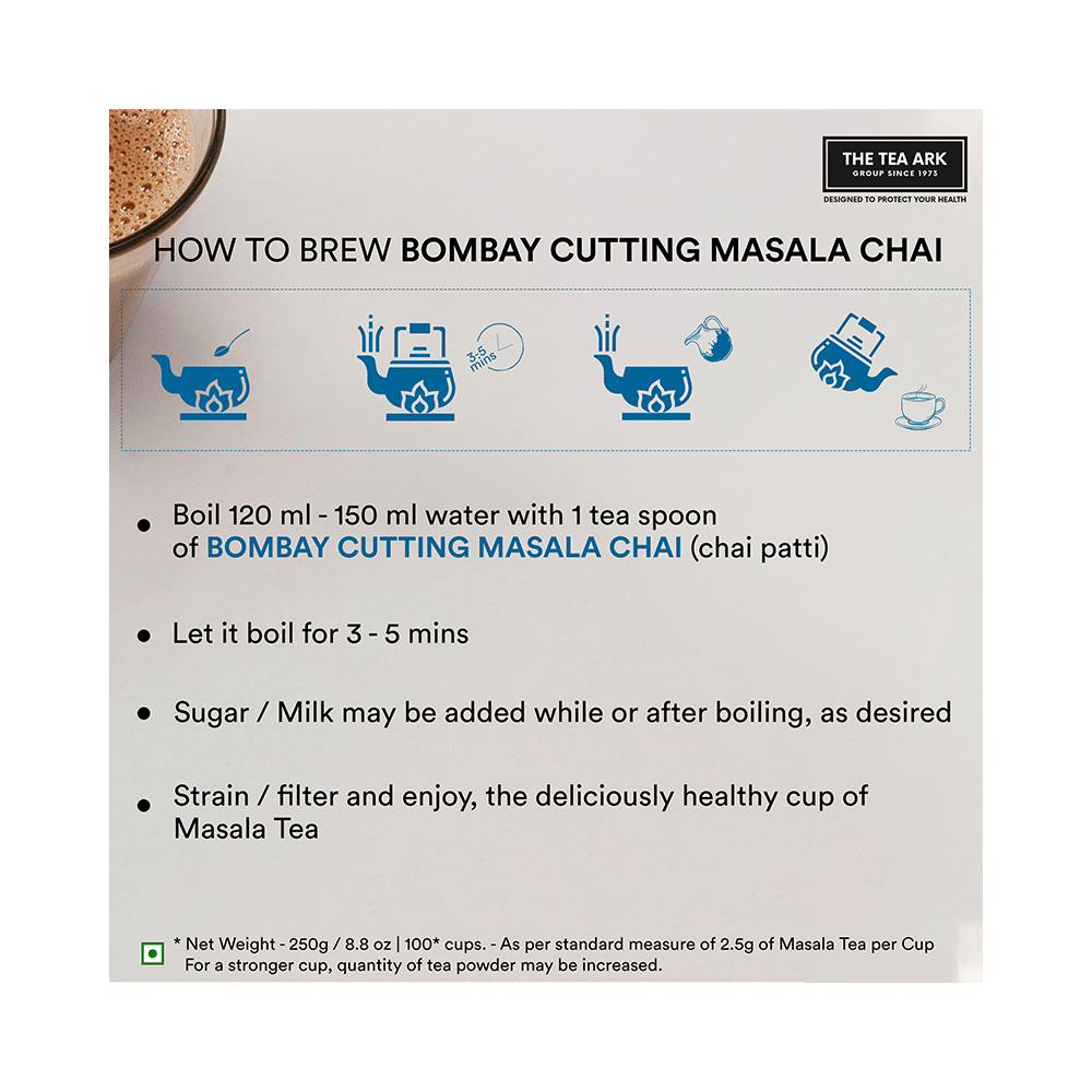 The Tea Ark Bombay Cutting Masala Chai - Image 4