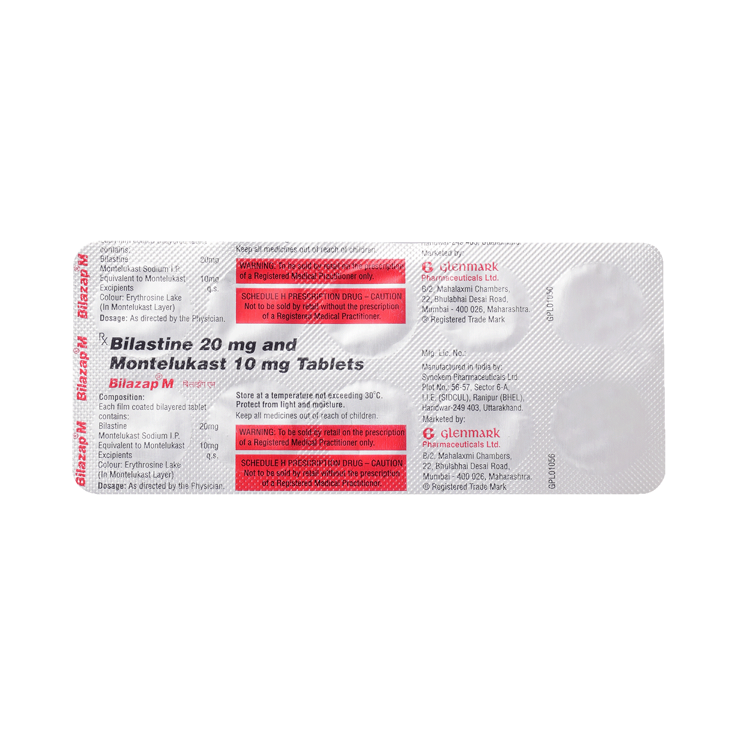 Bilazap M 20mg/10mg Tablet - Image 3
