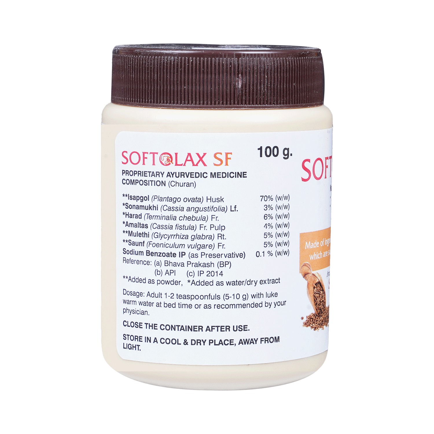 Softolax Saunf Sugar Free Powder | For Healthy Digestive System & Constipation Relief - Image 2