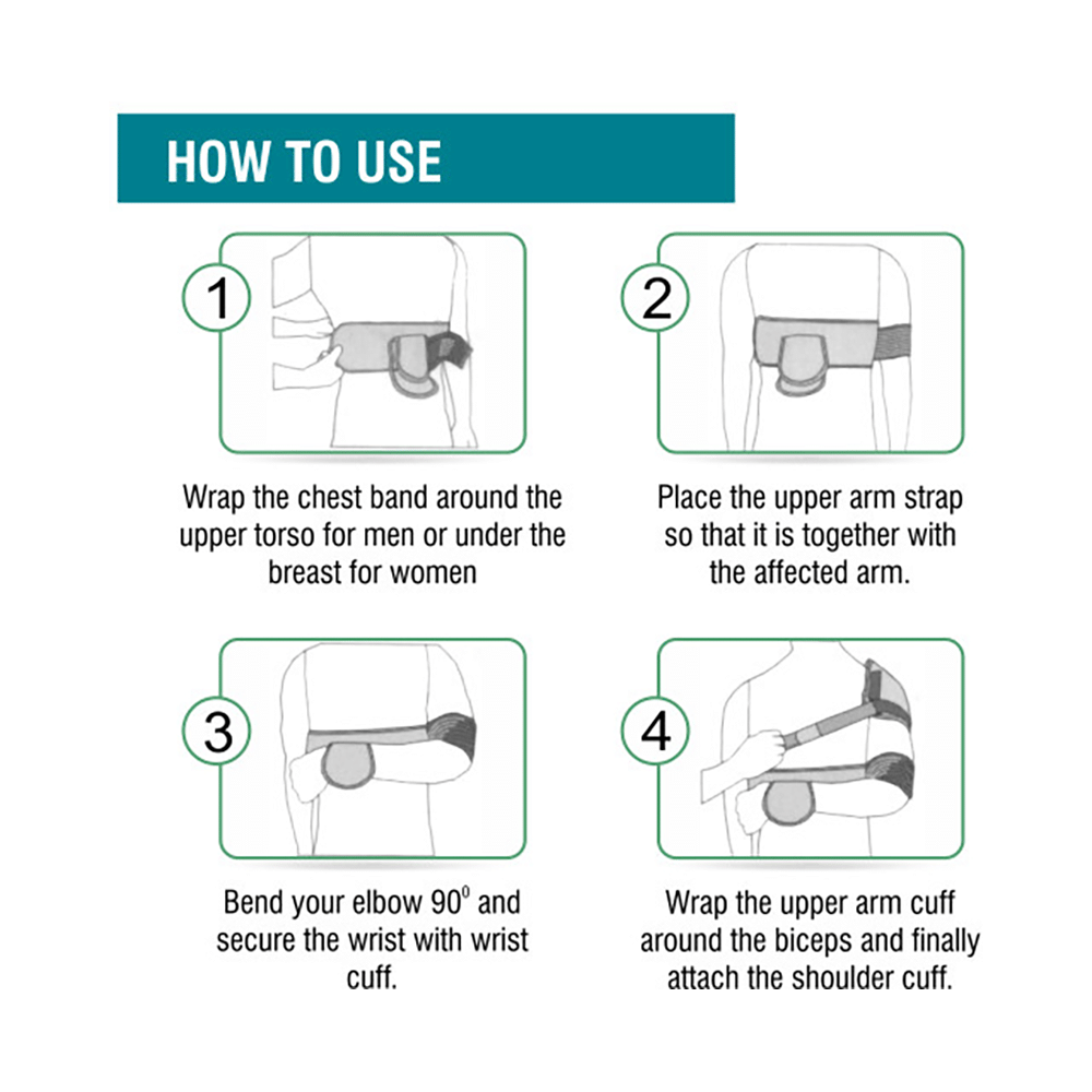 Med-E-Move Elastic Shoulder Immobilizer Large - Image 3