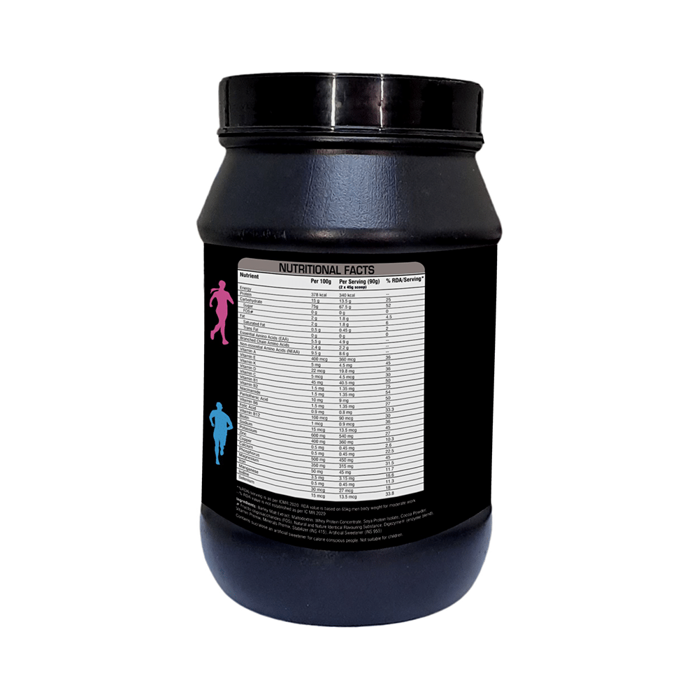 Healthy You Mass Gainer Double Excel Powder Chocolate Caramel - Image 2