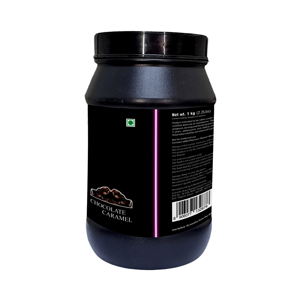 Healthy You Mass Gainer Double Excel Powder Chocolate Caramel - Image 4