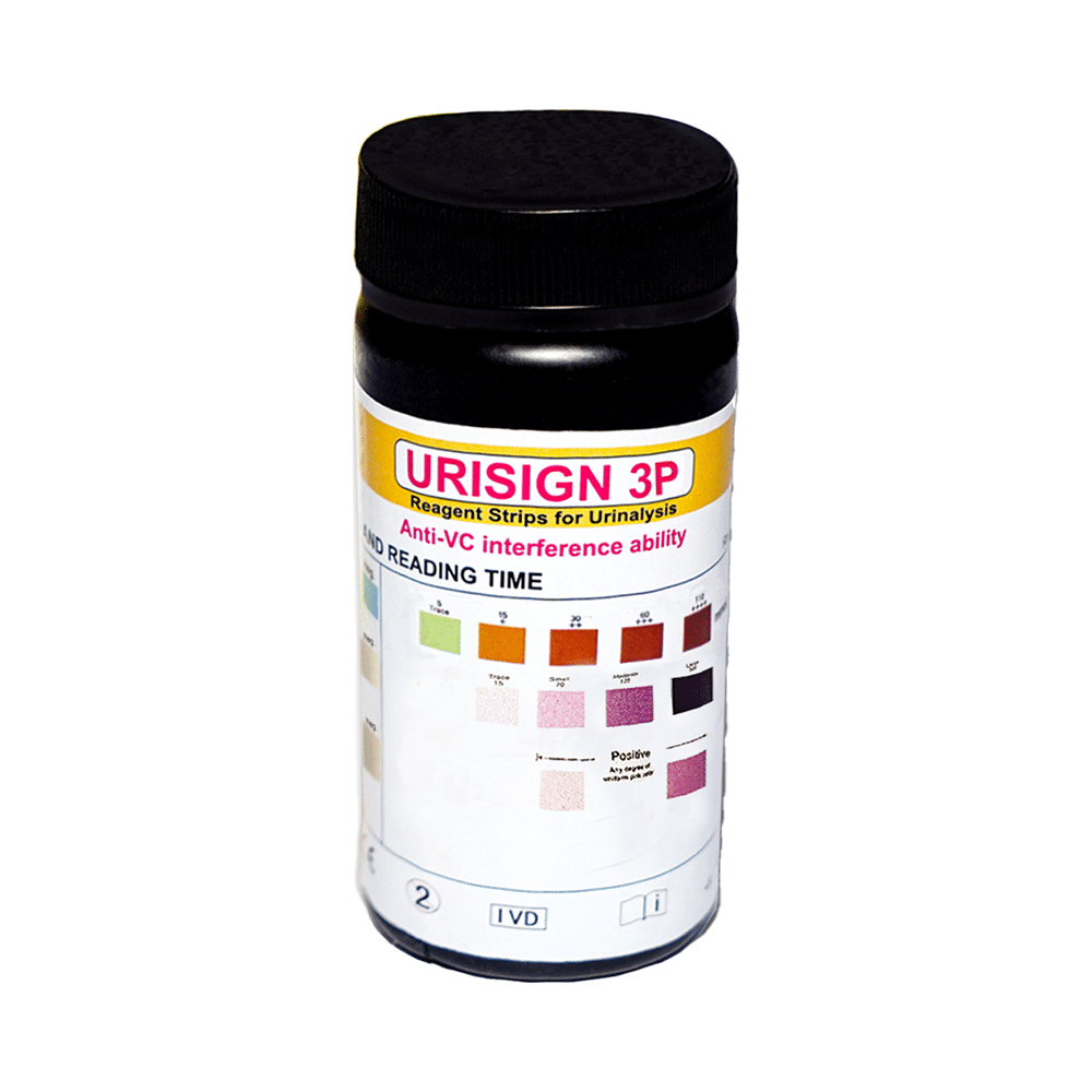 Recombigen Urisign 3 Parameter Reagent Strips for Leukocytes, Nitrite and Glucose Analysis - Image 3