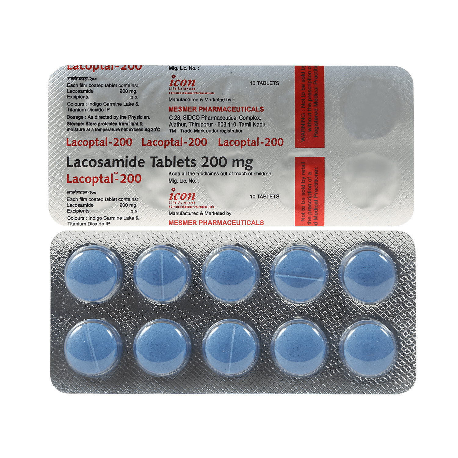 Lacoptal 200mg Tablet