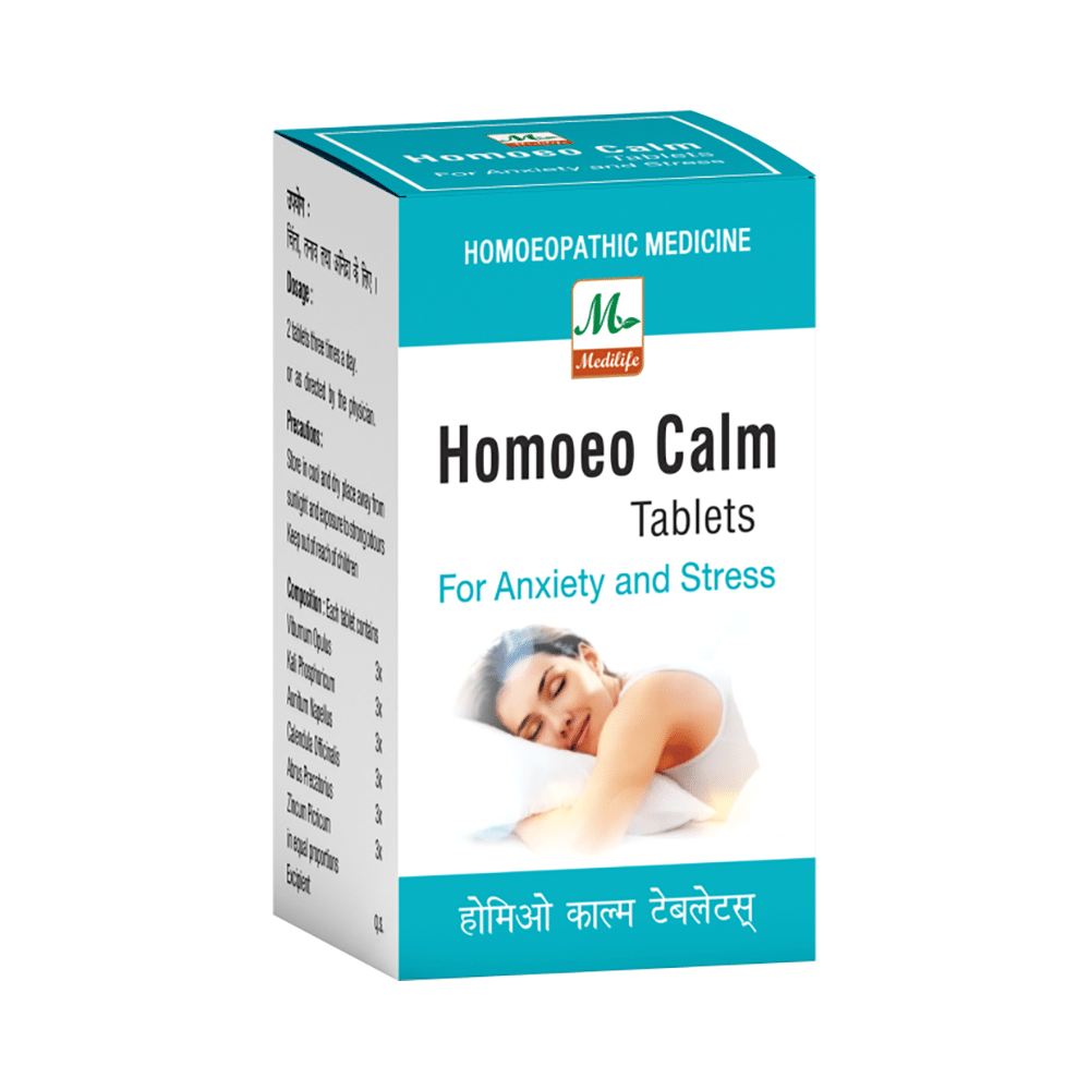 Medilife Homoeo Calm Tablet (25gm Each) - Image 2