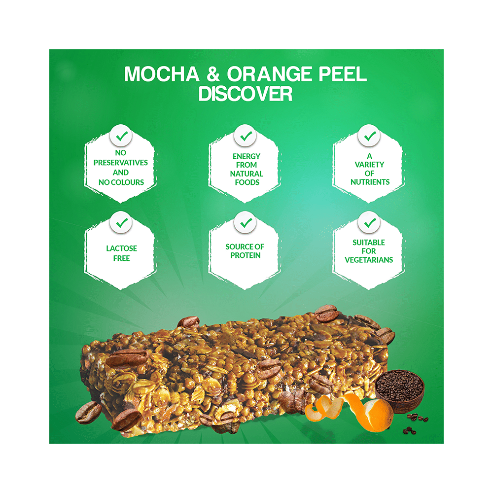 NourishVitals Granola Snack Bar Mocha & Orange Peel - Image 4