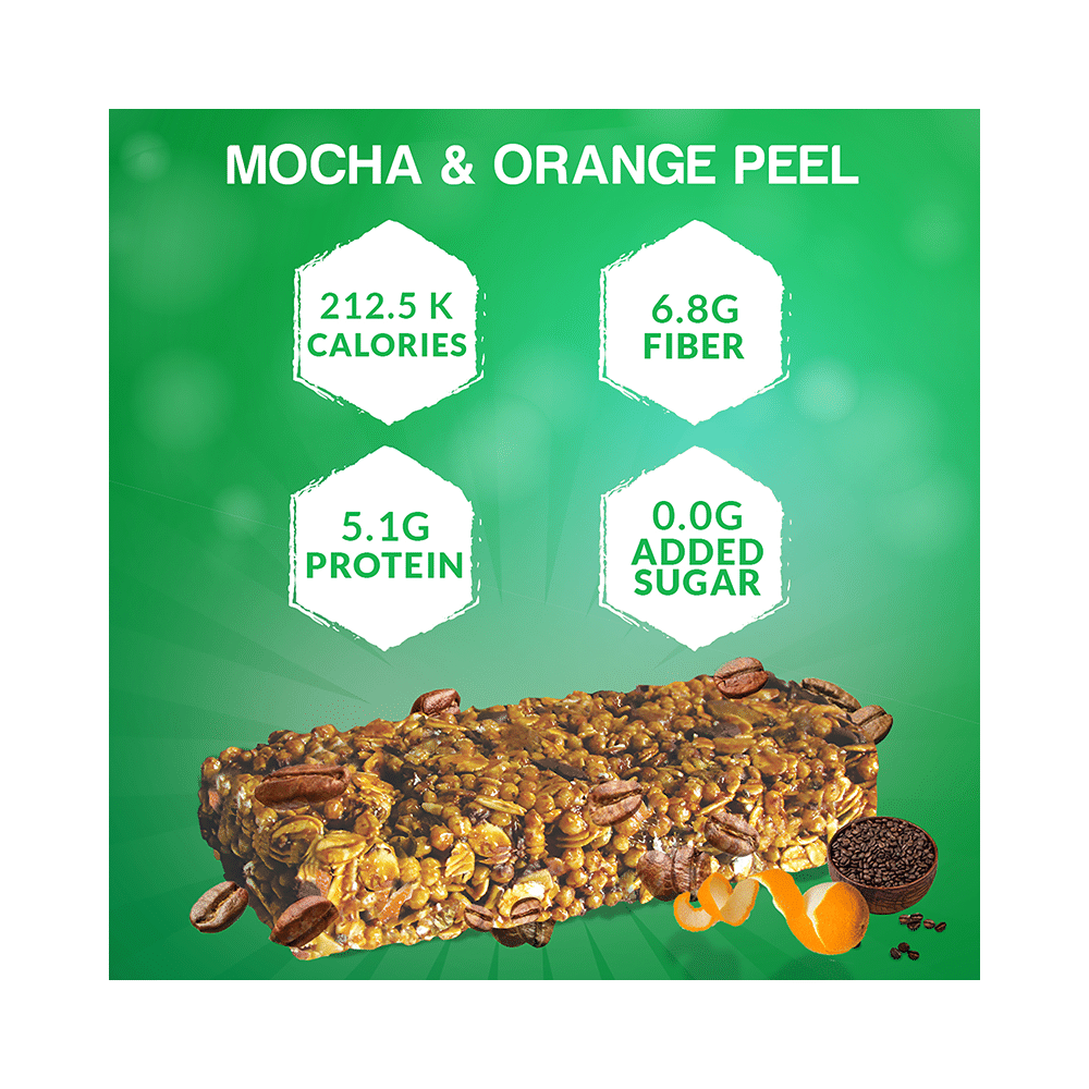NourishVitals Granola Snack Bar Mocha & Orange Peel - Image 3