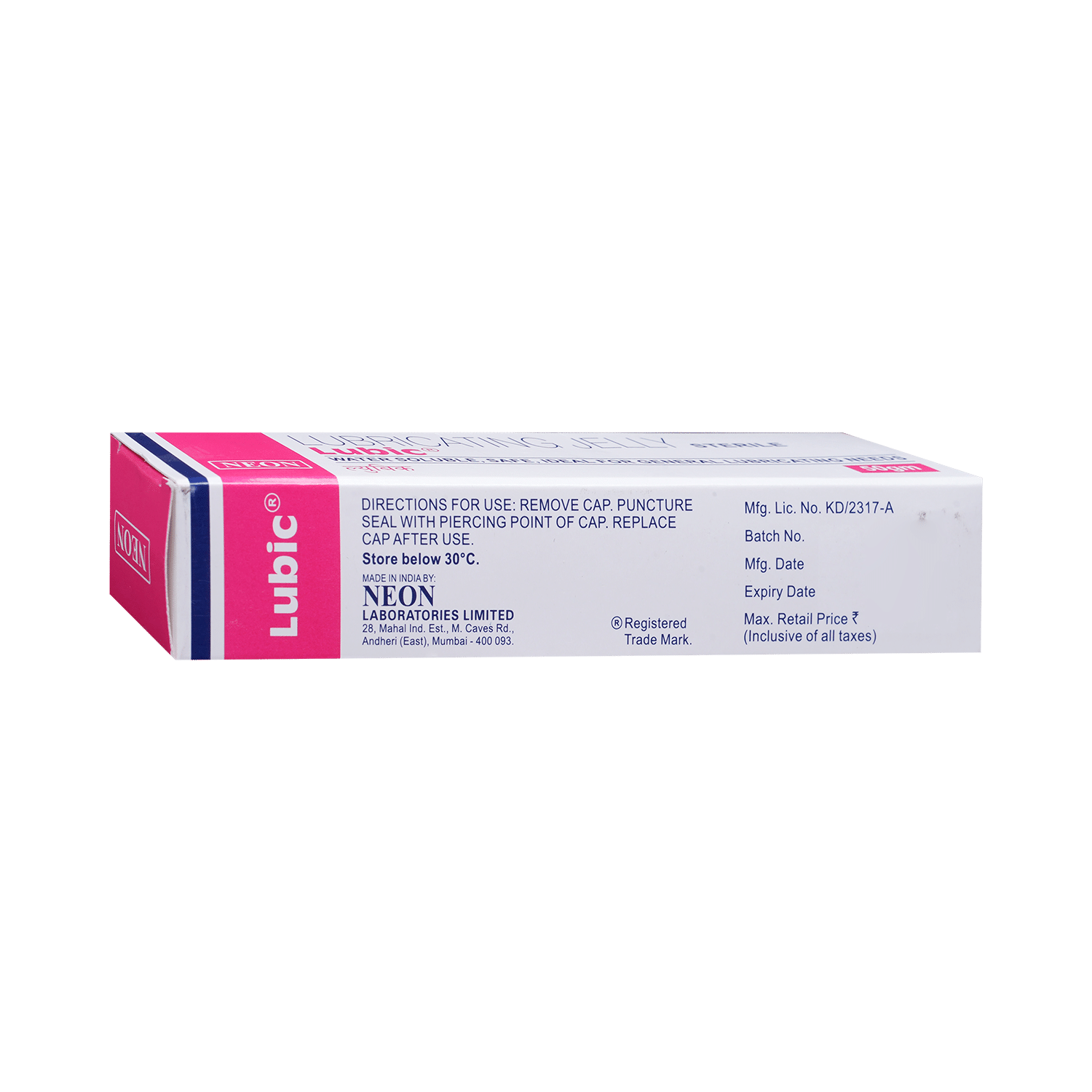 Lubic Lubricating Jelly Sterile for General Lubricating Needs | Water Soluble & Safe - Image 3