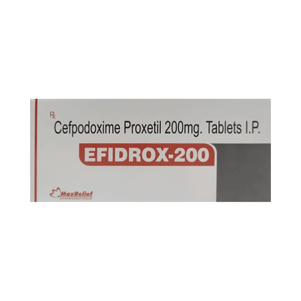 Efidrox 200 Tablet DT - Image 1