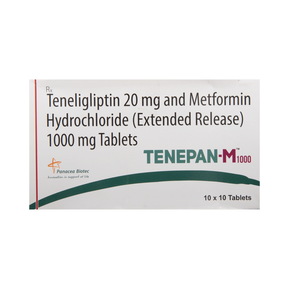 Tenepan-M 1000 Tablet ER - Image 2