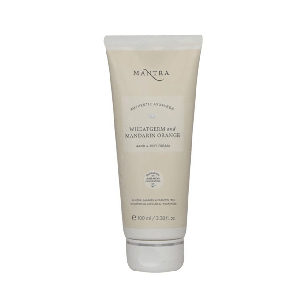 Mantra Wheat Germ and Mandarin Orange Hand and Feet Cream - Image 1