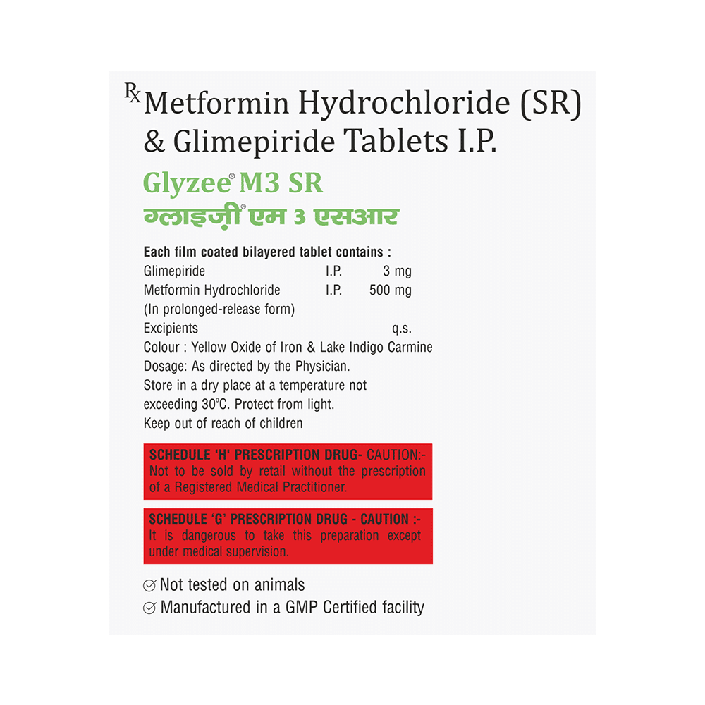 Glyzee M3 SR Tablet - Image 2