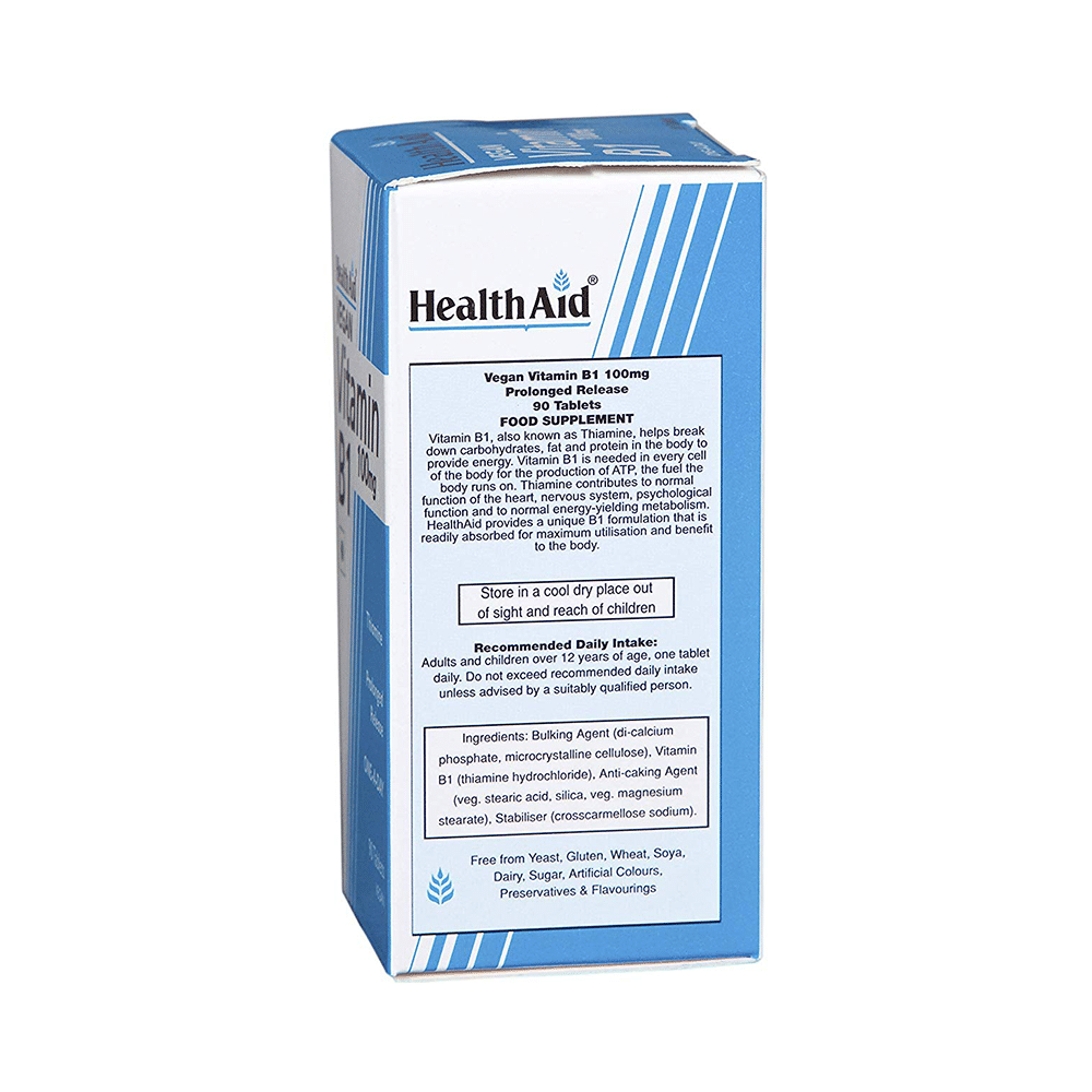 Healthaid Vitamin B1 100mg Tablet - Image 2
