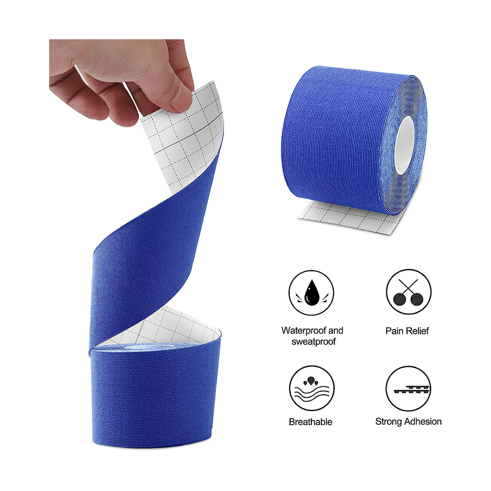 Healthtrek Kinesiology Tape for Physiotherapy  Dark Blue - Image 7
