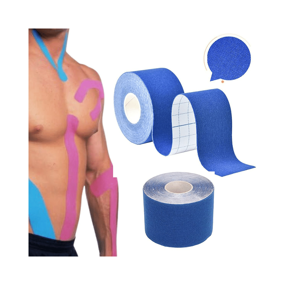 Healthtrek Kinesiology Tape for Physiotherapy  Dark Blue - Image 4