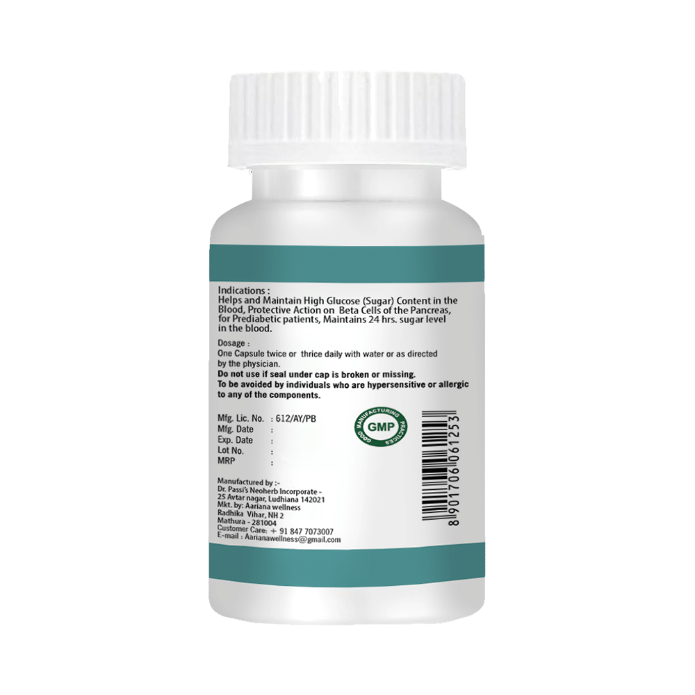 Aariana Wellness Chini Kam Capsule - Image 3