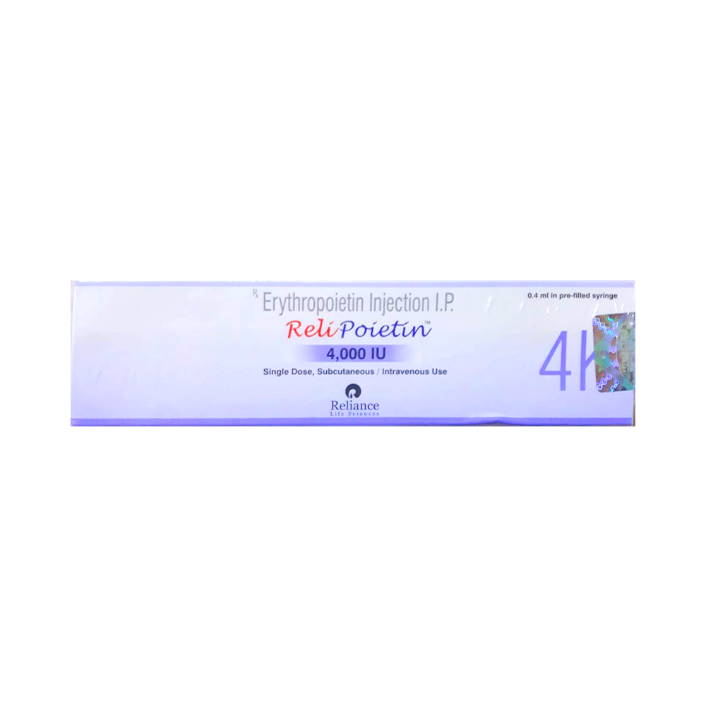 Relipoietin 4000IU Injection - Image 1