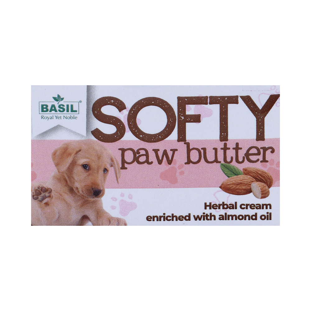 Basil Royal Yet Noble Dog's Softy Paw Butter Herbal (50gm Each) - Image 1