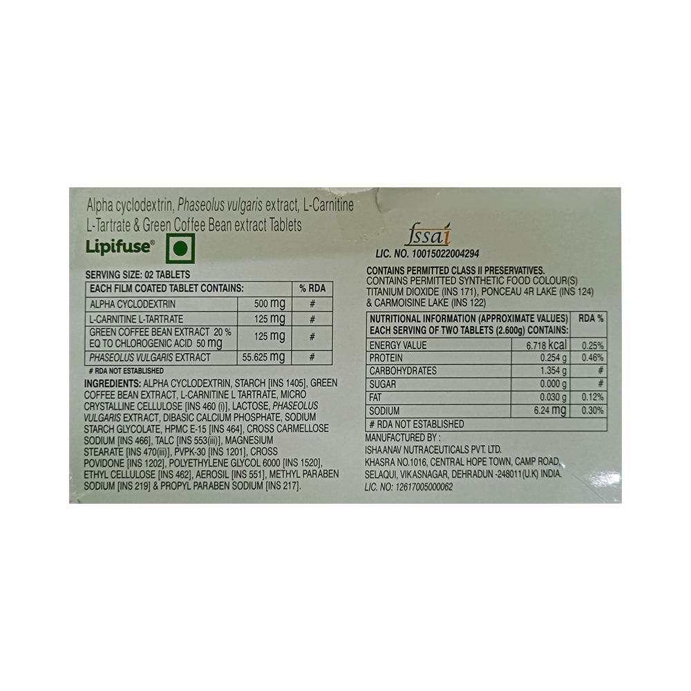 Lipifuse Tablet - Image 2