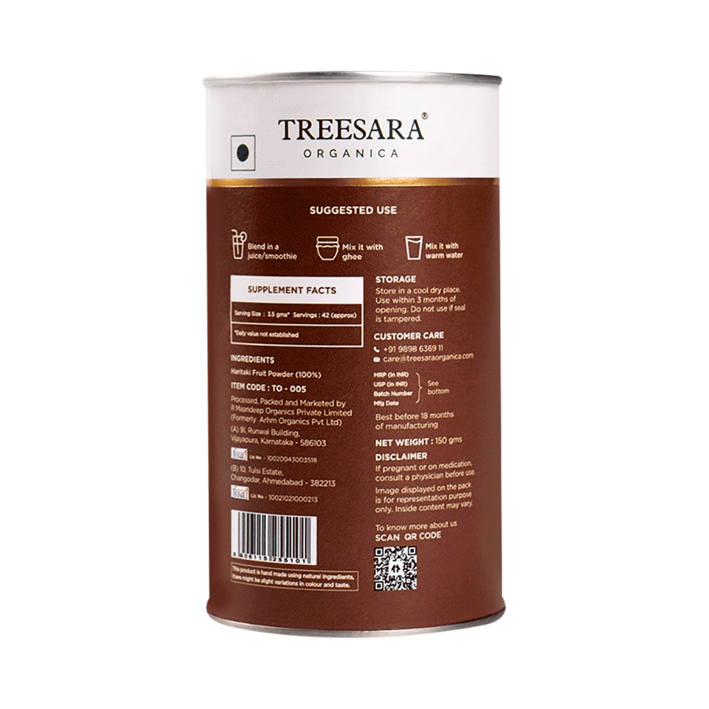 Treesara Organica Haritaki Powder - Image 2