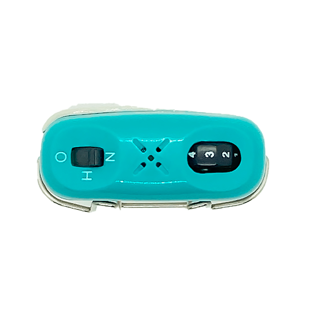 Klenny Pocket Model Hearing Aid Green & White - Image 5