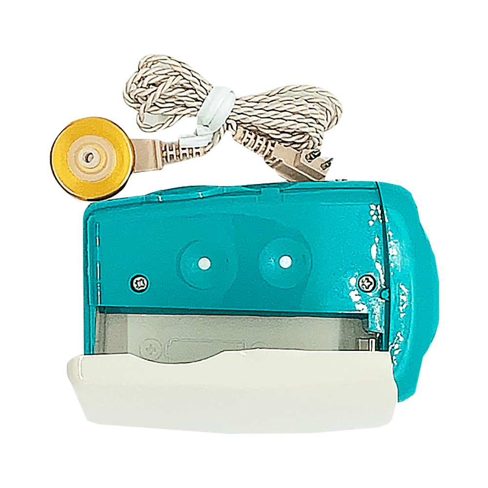 Klenny Pocket Model Hearing Aid Green & White - Image 2