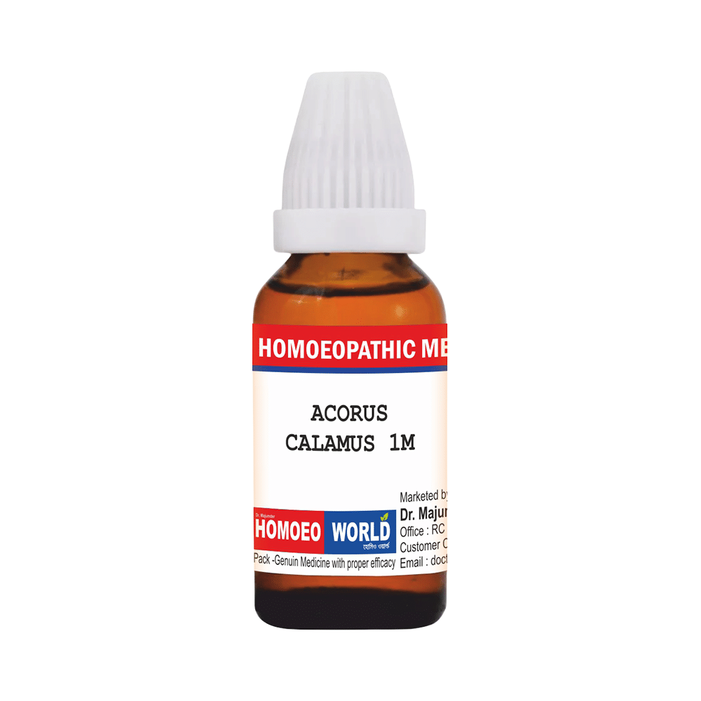 Dr. Majumder Homeo World Acorus Calamus Dilution (30ml Each) 1M