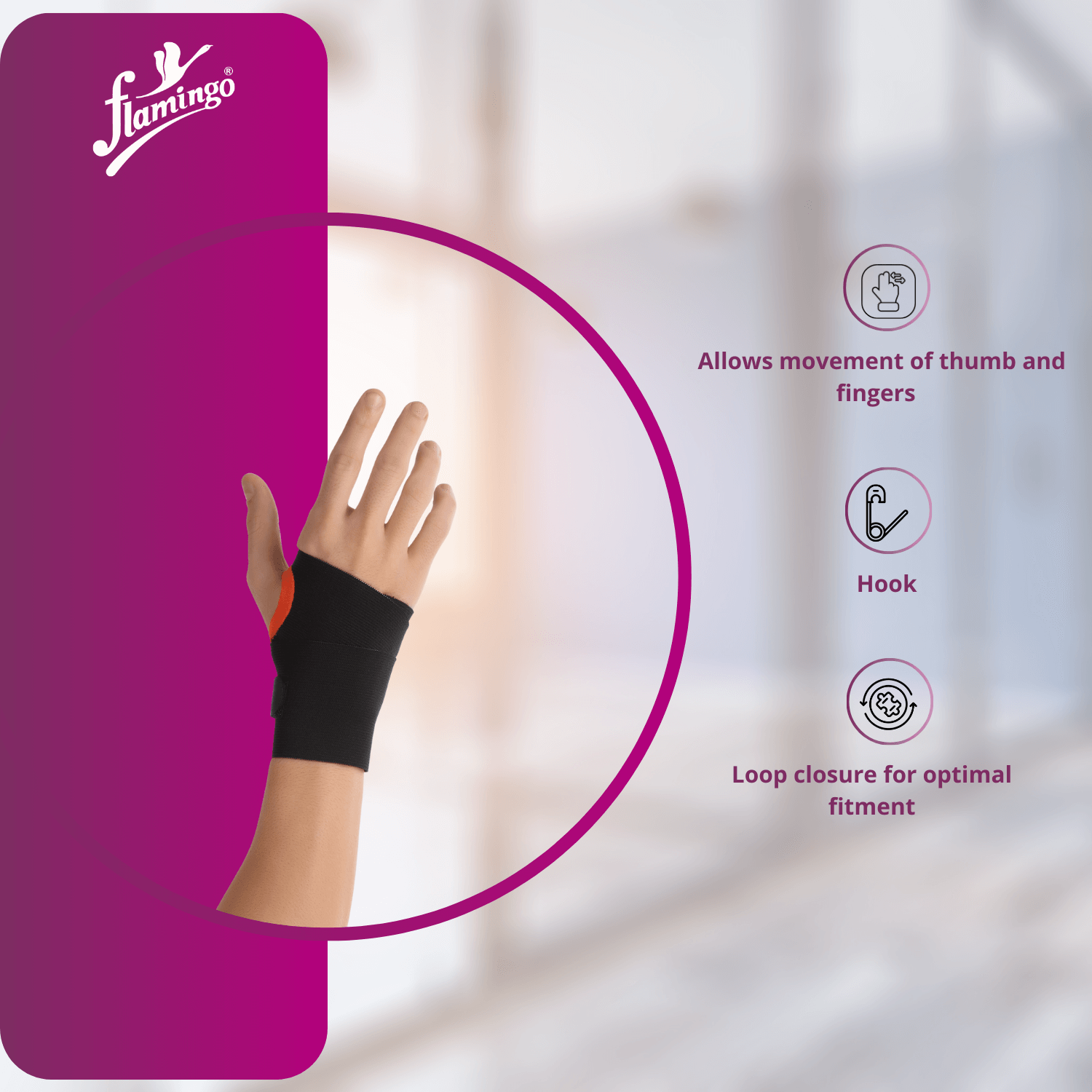 Flamingo Wrist Brace Universal - Image 3