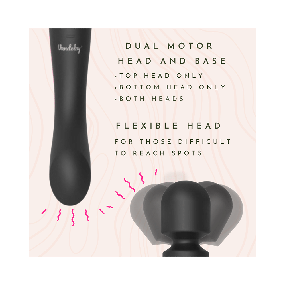 Vandelay Master Mate Sports Massager Black - Image 4