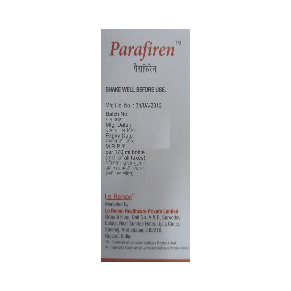 Parafiren Oral Suspension Peppermint - Image 3