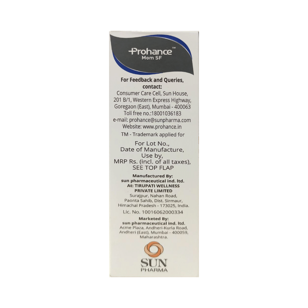Prohance Mom Nutritional Drink for Immunity & Brain Health | Flavour Chocolate Sugar Free - Image 3