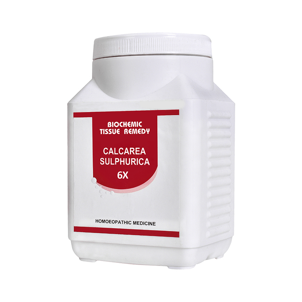 Bakson's Homeopathy Calcarea Sulphurica Biochemic Tablet 6X - Image 1