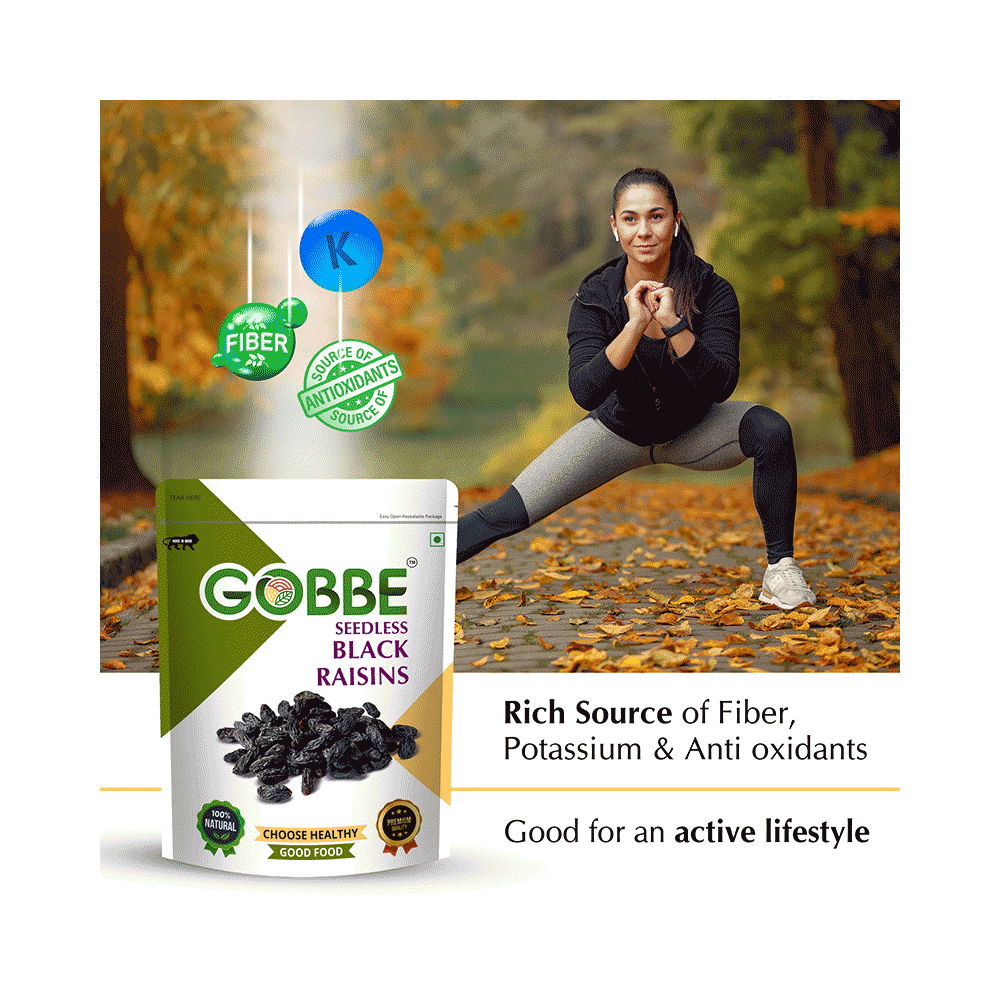Gobbe Black Raisins - Image 6