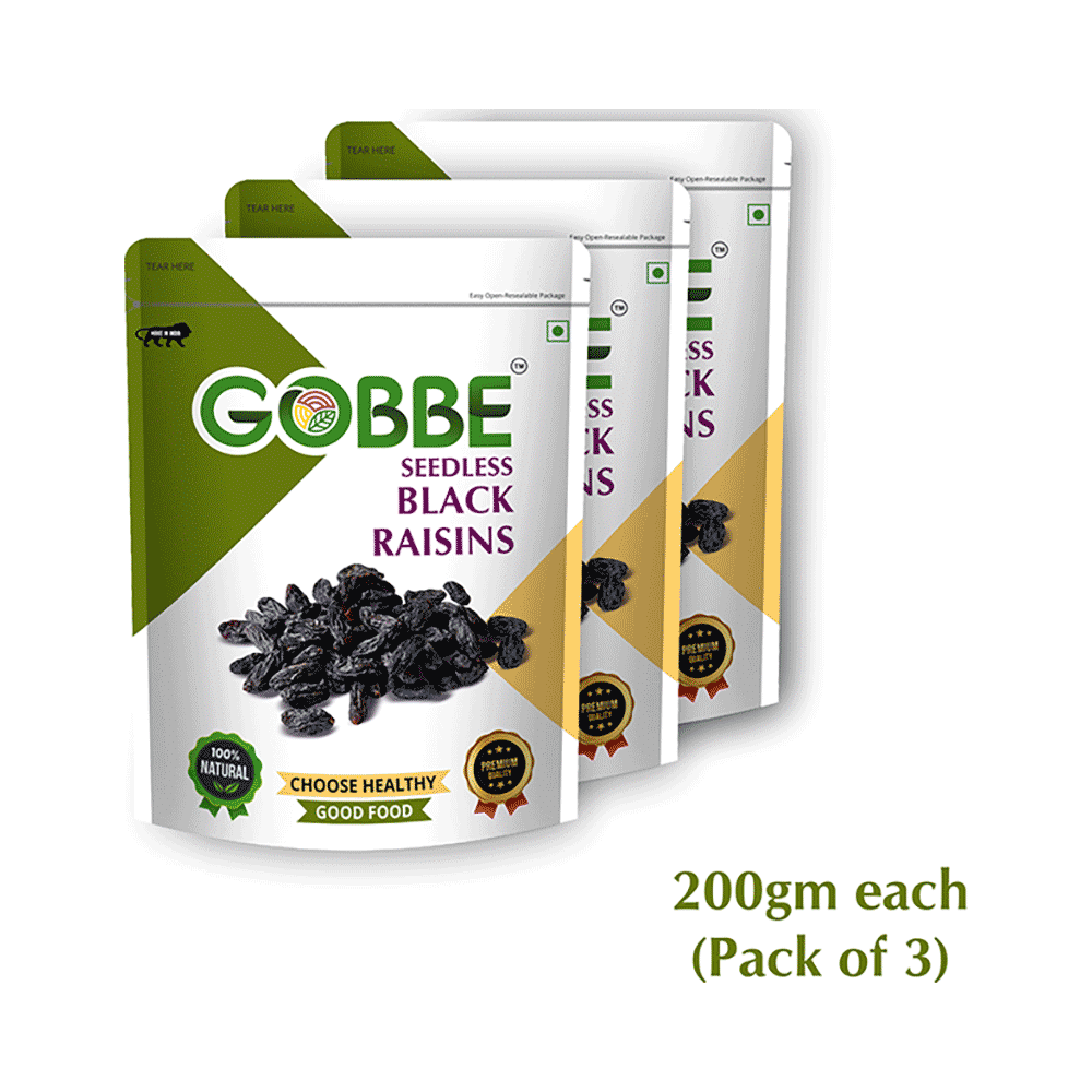 Gobbe Black Raisins - Image 3
