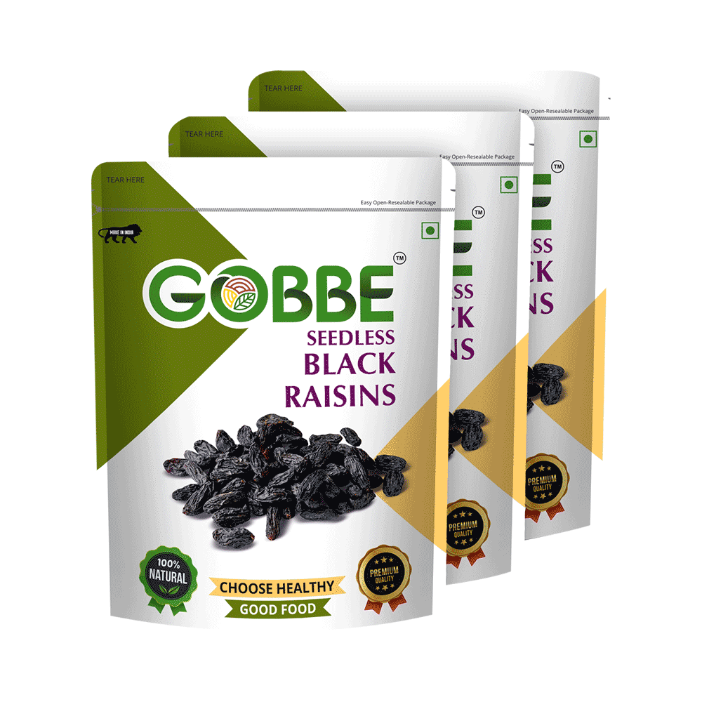 Gobbe Black Raisins - Image 1