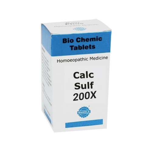 Bahola Calc sulf Biochemic Tablet 200X - Image 1