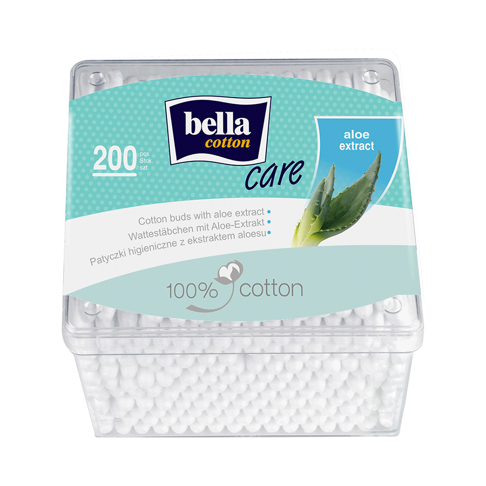 Bella Cotton Buds with Aloe Extract