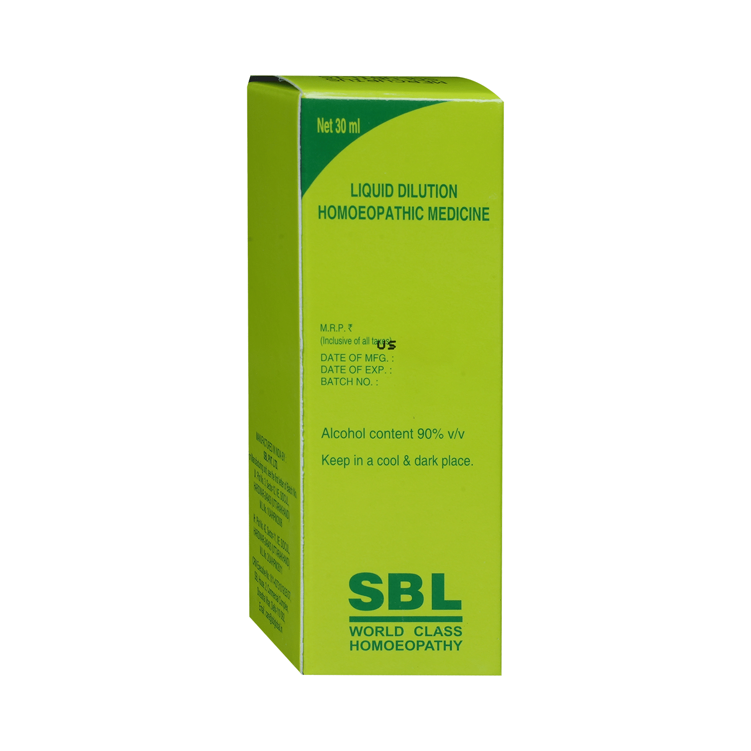 SBL Mercurius Solubilis Dilution 30 CH - Image 4